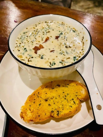 ซุปครีมผักโขม