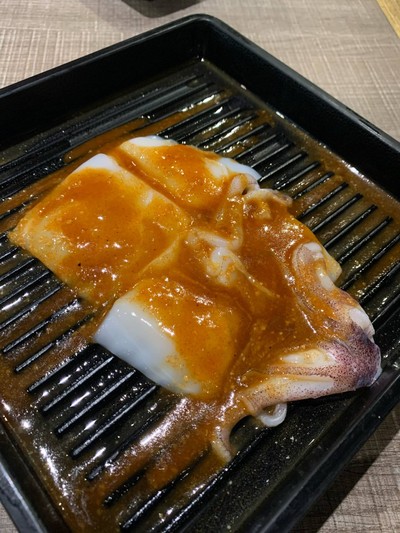 ปลาหมึกผัดไข่เค็ม