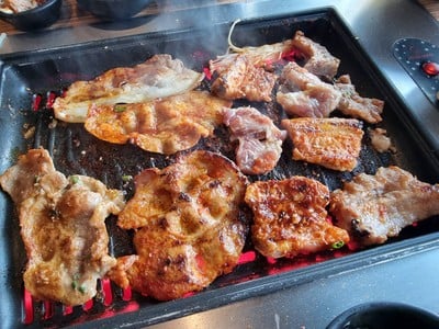 เมนูของร้าน Shinla Korean Restaurant