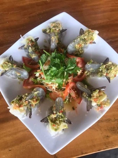 กุ้งแช่นำ้ปลา