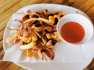 ปลาหมึกแดดเดียว