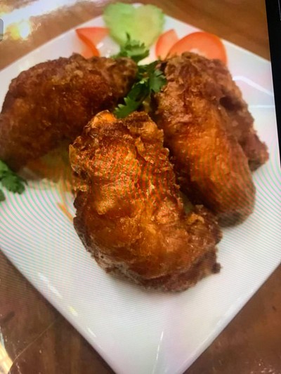 ปีกไก่ทอด