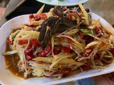 ตำซั่วปูปลาร้า