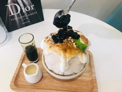 บรรยากาศ Whitemaltdessertcafe