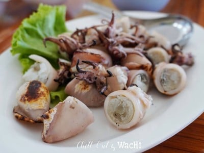 หมึกไข่ย่าง