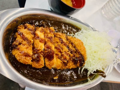 Chicken katsu curry rice