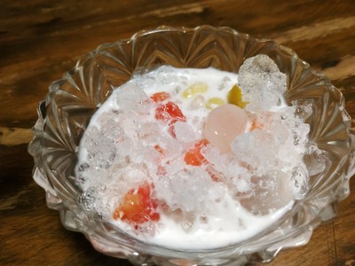 ทับทิมกรอบกะทิสด