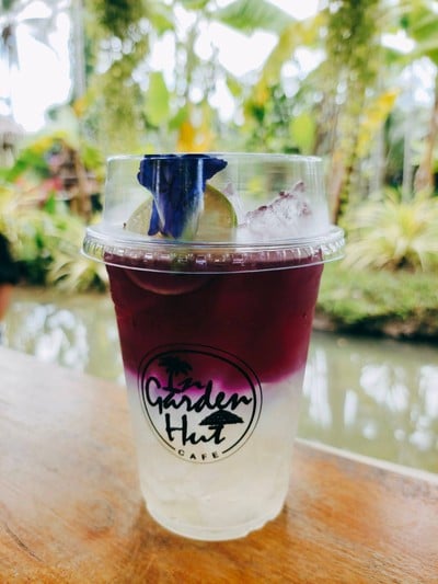 น้ำผึ้งอัญชัญมะนาว