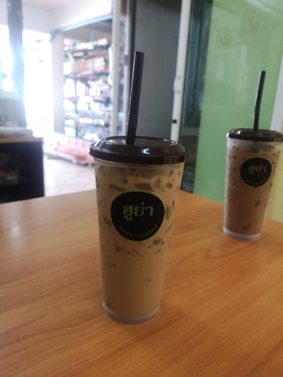 ลาเต้เย็น