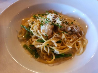 Spagetti หอยเชลล์