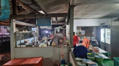 บรรยากาศ สะพานไม้