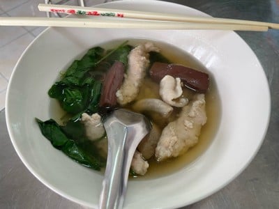 เมนูของร้าน โจ๊กเจ๊แอน