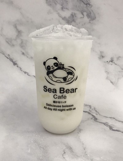 นมสดป๊อปคอร์น