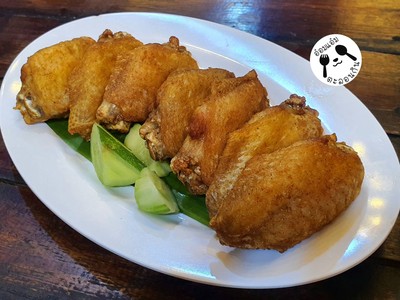ปีกไก่ทอดน้ำปลา