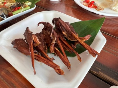 ปากเป็ดทอด