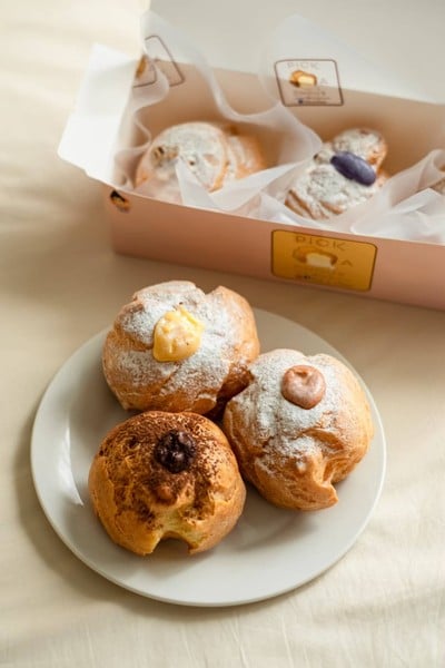 เมนูของร้าน Pick a choux สาขาพัฒนาการ