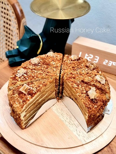 เค้กน้ำผึ้ง สูตรรัสเซีย