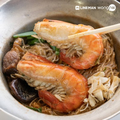 เมนูของร้าน ข้าวผัดปูเมืองทอง 1 ต้นตำรับ โดยคุณ พิมพร ปั๊มน้ำมัน ปตท.รามอินทรา กม.3
