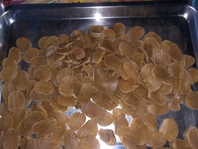 วิธีทำ ข้าวเกรียบเห็ดเข็มทอง