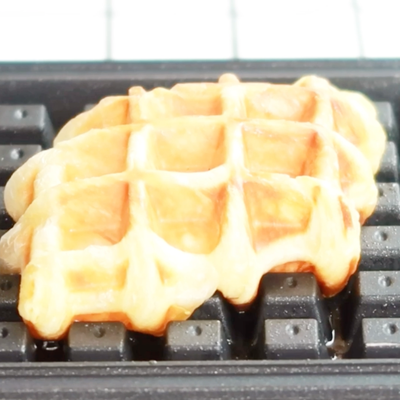 วิธีทำ Greek Yoghurt Blueberry Croffle