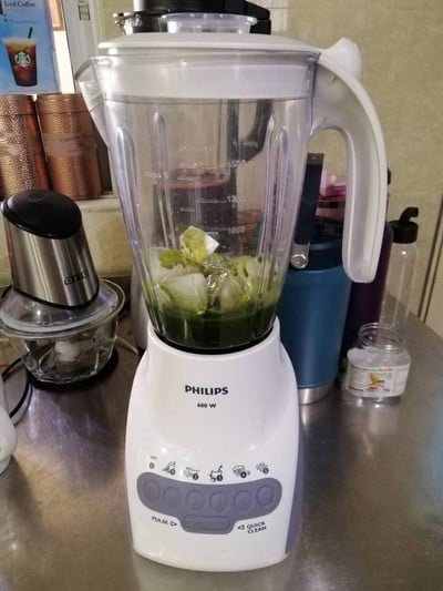 วิธีทำ น้ำเคลปั่นสดเนือ้สับปะรด วิธีทำ น้ำเคลปั่นสดเนือ้สับปะรด