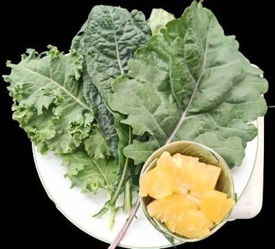 วิธีทำ น้ำเคลปั่นสดเนือ้สับปะรด วิธีทำ น้ำเคลปั่นสดเนือ้สับปะรด