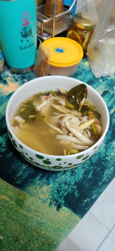 ต้มยำเนื้อปลาเก๋า น้ำใส