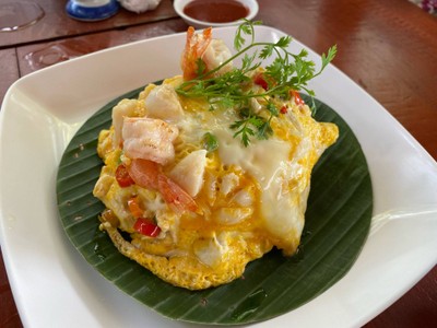 ข้าวไข่ข้นกุ้ง