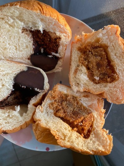 ขนมปังไส้ช็อคโกเเลต