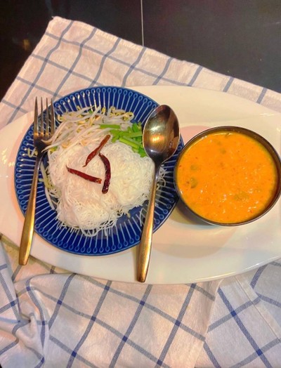 หมี่กะทิสูตรตำหรับอิสานแท้