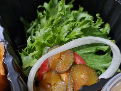 แฮมเบอร์เกอร์เนื้อ