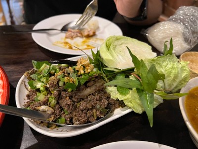 ลาบหมูคั่ว