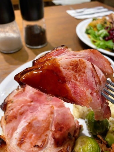 Holiday Ham Plate