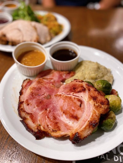 Holiday Ham Plate