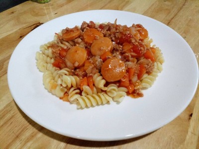 สปาเก็ตตี้ผัดซอส