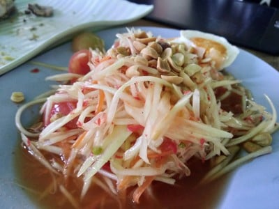 ตำไทยไข่เค็ม