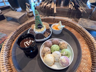 Nutella Chocolate Fondue Sharing