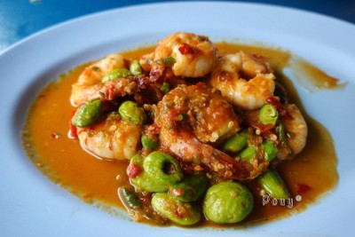 สะตอผัดกุ้ง