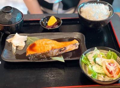 Salmon Teriyaki Set