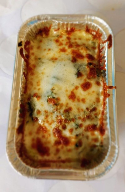 ผักโขมอบชีส