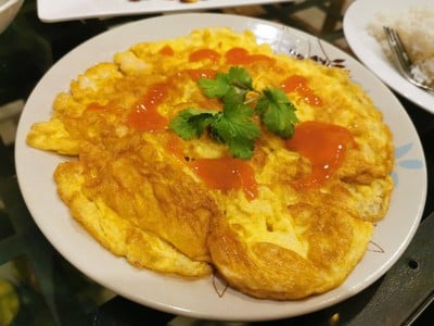 ไข่เจียวกุ้ง