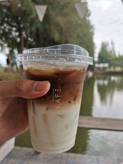 ลาเต้เย็น