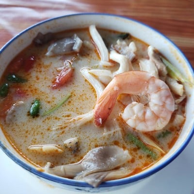 ต้มยำกุ้งและปลาน้ำข้น
