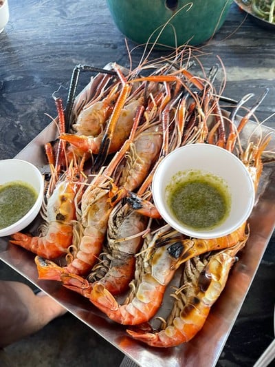 เมนูของร้าน สายลมบางปู