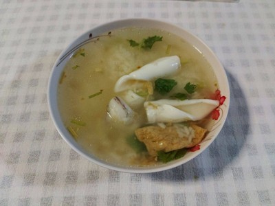 ข้าวต้มปลาหมึก
