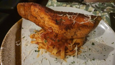 Spagetti Salmon Pink Sauce
