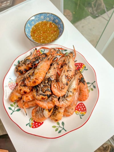กุ้งเผา
