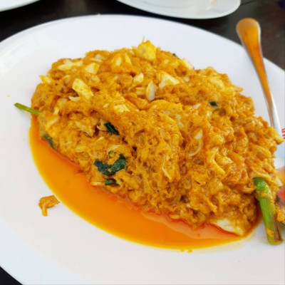 เนื้อปูผัดผงกะห