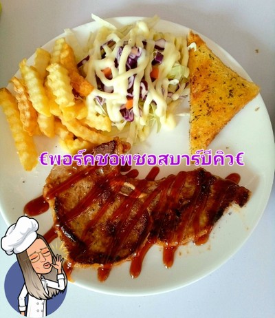 พอร์คชอพซอสสไปซี่