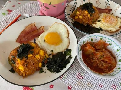 ข้าวผัดโคชูจังเบค่อนชีส